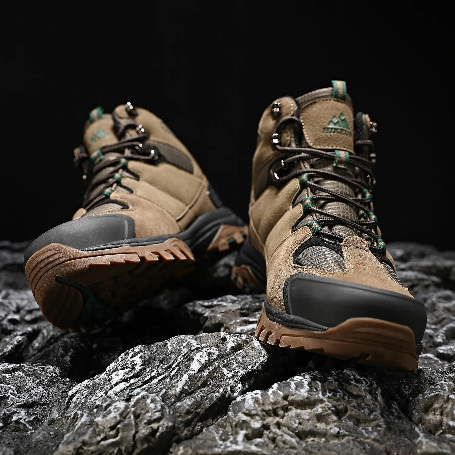 Wanderstiefel Herren Winter Wasserdicht Trekkingschuhe Rutschfest_voghion.com