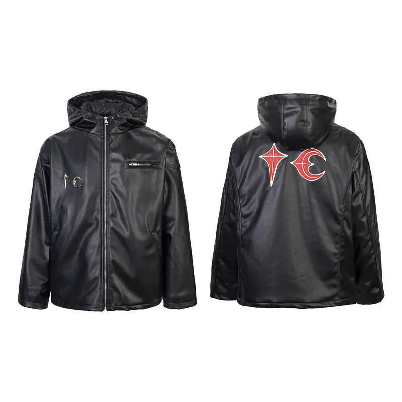 Thug Club Heavyweight Ins Cotton Leather leather jacket Thug Club Heavyweight Ins Cotton Leather leather jacket