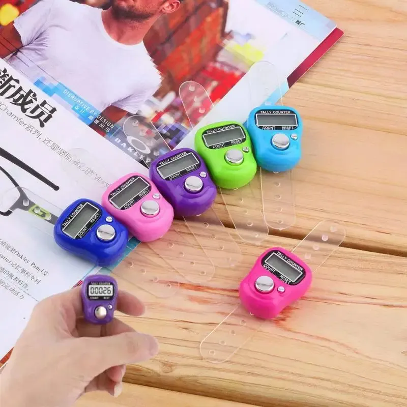 Compteur De Bagues Tasbih Numérique Intelligent En ABS - Noir, Pour Prières Et Suivi Quotidien