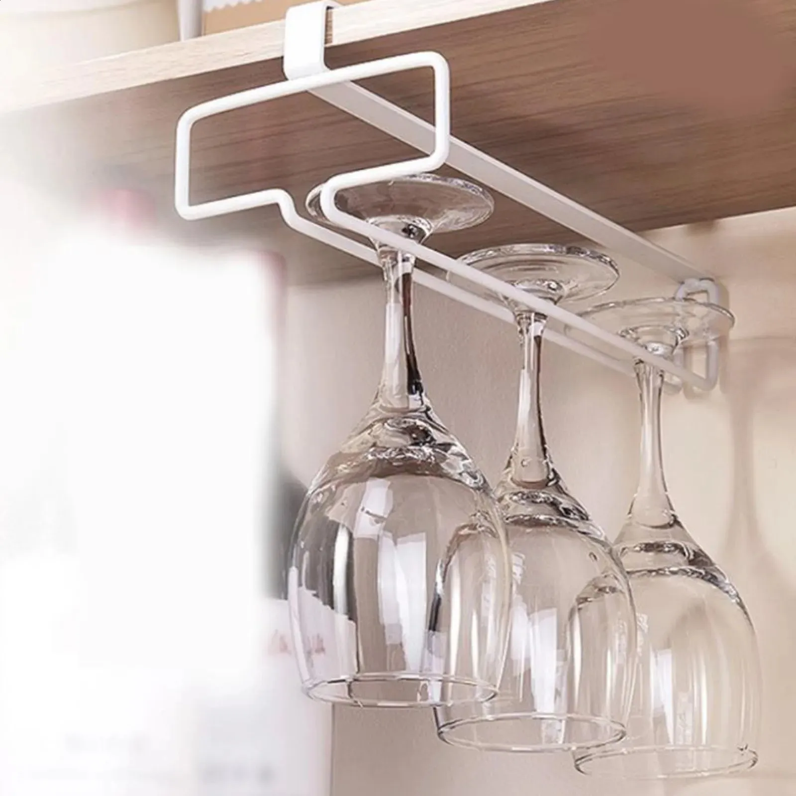 Iron Wall Mount Wine Glass Rack Hanging Cup Holder... From Anylustore ...