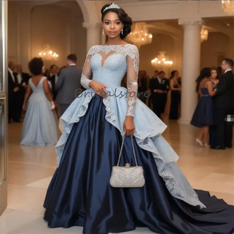 Navy classy dress sale