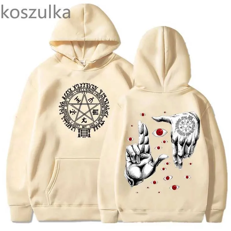 Anime Hellsing Ultimate Alucard My Chemical Romance Hoodie For Men Harajuku Style Casual Warm Loose Top From Sumaty Vendor 3.17 DHgate.Com