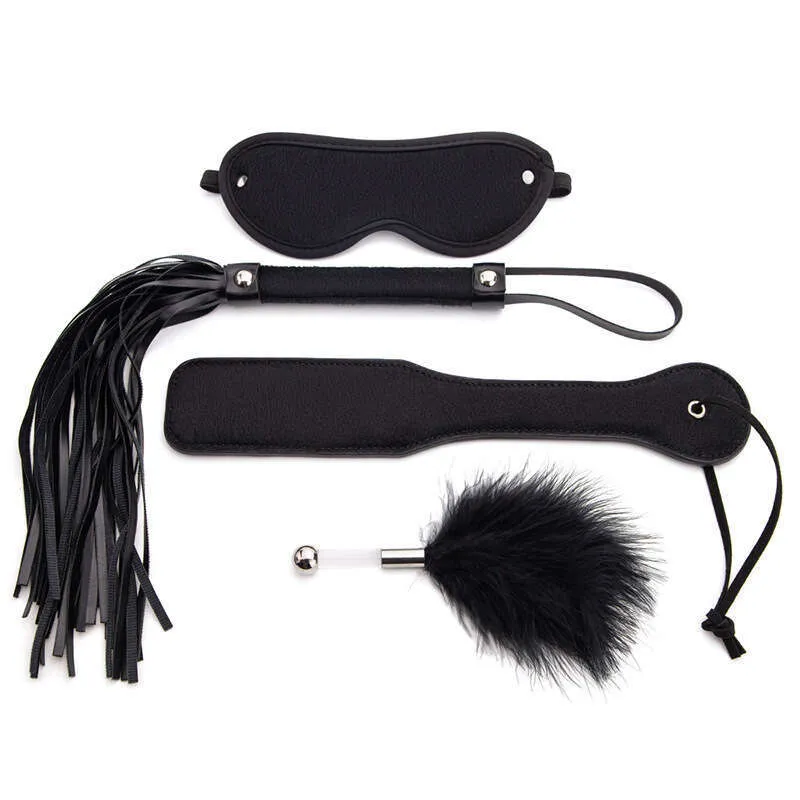 SM Bondage Set For Women PVC Wrist & Ankle Cuffs, Feather Teasing Eye Mask, Racket Whip, Punishment Training Toys From Zar001, $25.62 | DHgate.Com SM Bondage Set For Women PVC Wrist & Ankle Cuffs, Feather Teasing Eye Mask, Racket Whip, Punishment Training Toys From Zar001, $25.62 | DHgate.Com