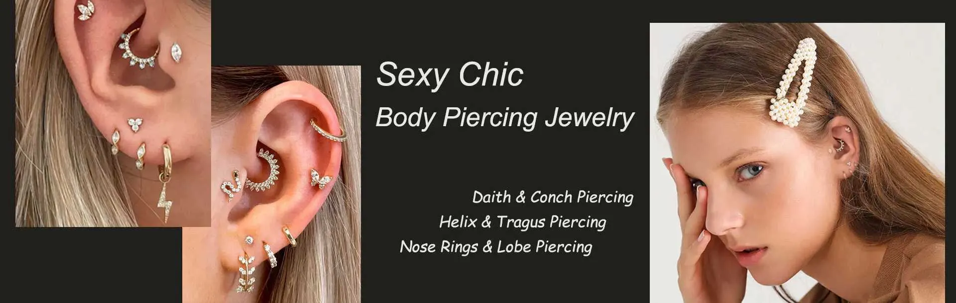 Daith And Conch Piercing Earring Piercing Daith Et Conch Daith And