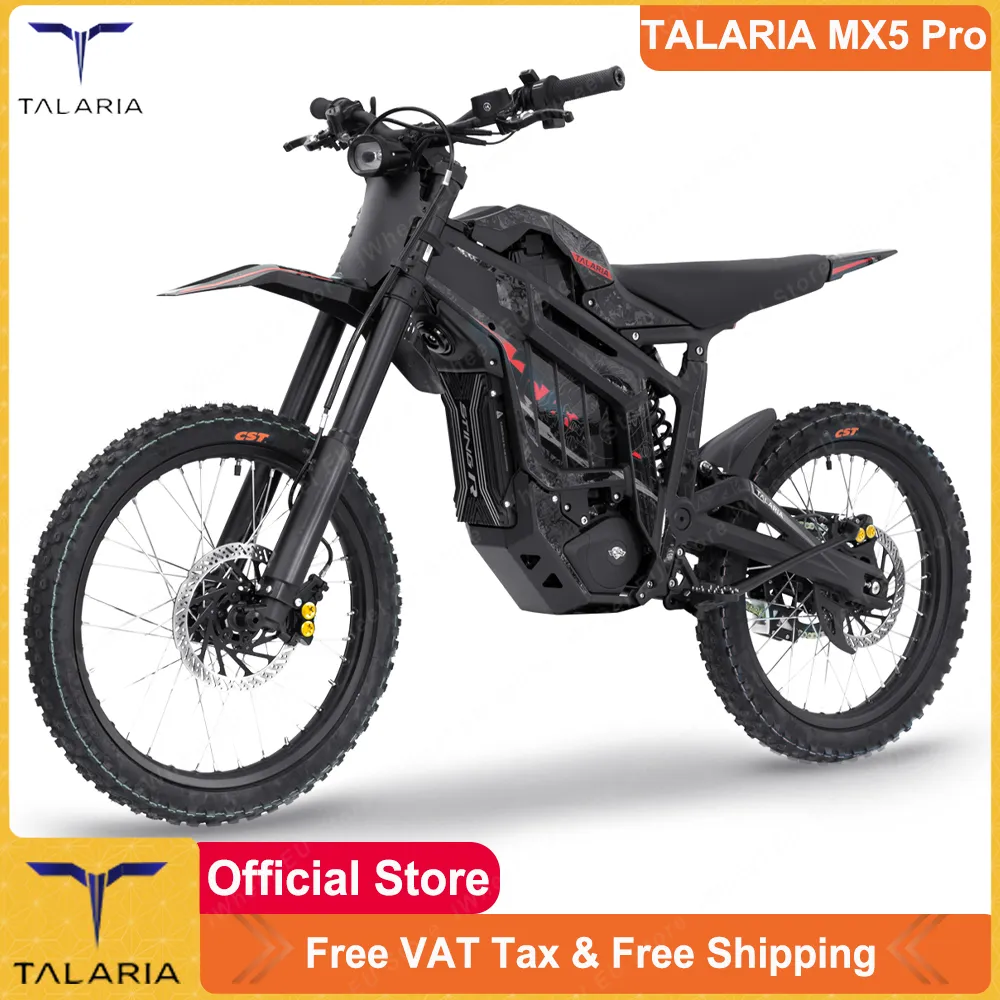 Electric Dirt Bike 72V 40Ah: Talaria Sting MX5 Pro - 13.4kW Peak