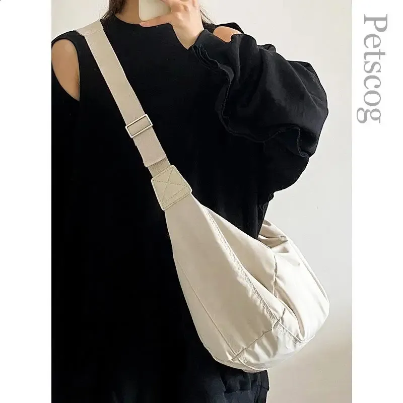 【、】OVY Nylon Lightweight Shoulder Bag Nylon Crossbody Bag: Womens Casual Shoulder Bag Lightweight