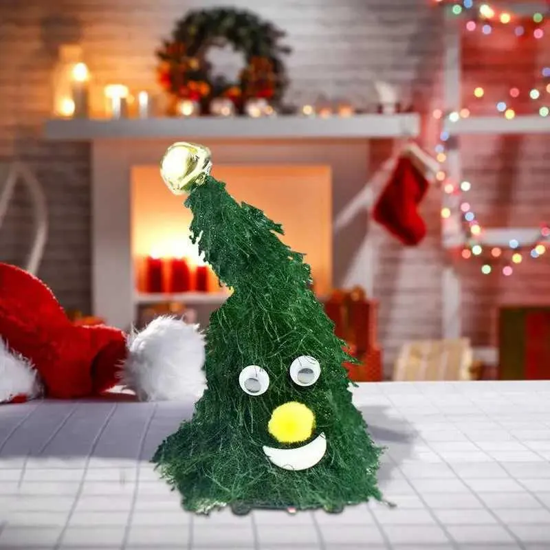 FunisFun Grüner Plüschball Schlüsselanhänger – Handgehäkelt, Weihnachtsdekoration & Lustiger Partyaccessoire