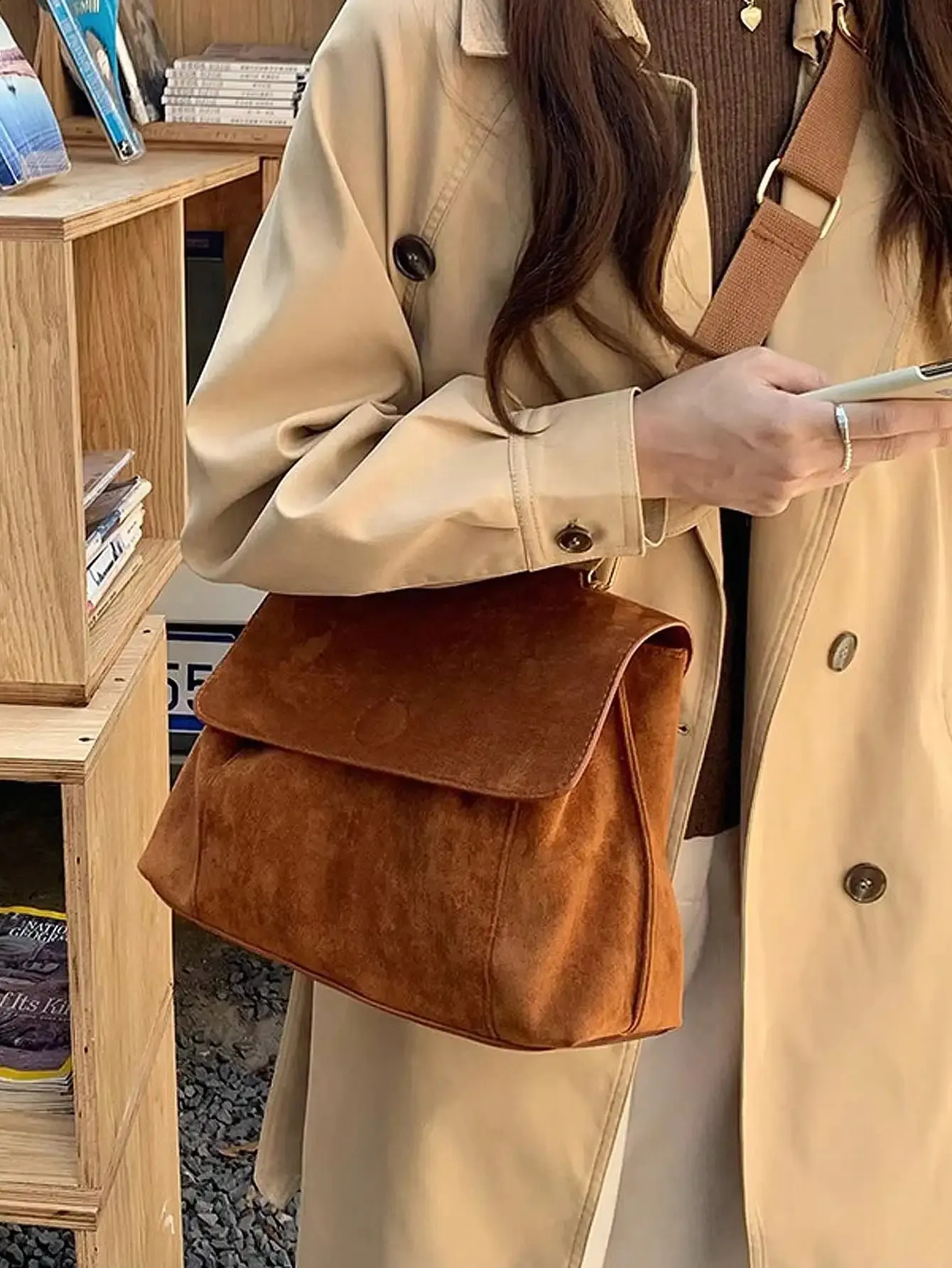 Y2k coach patchwork - Gem COACH accessorypouch patchwork brown y2k