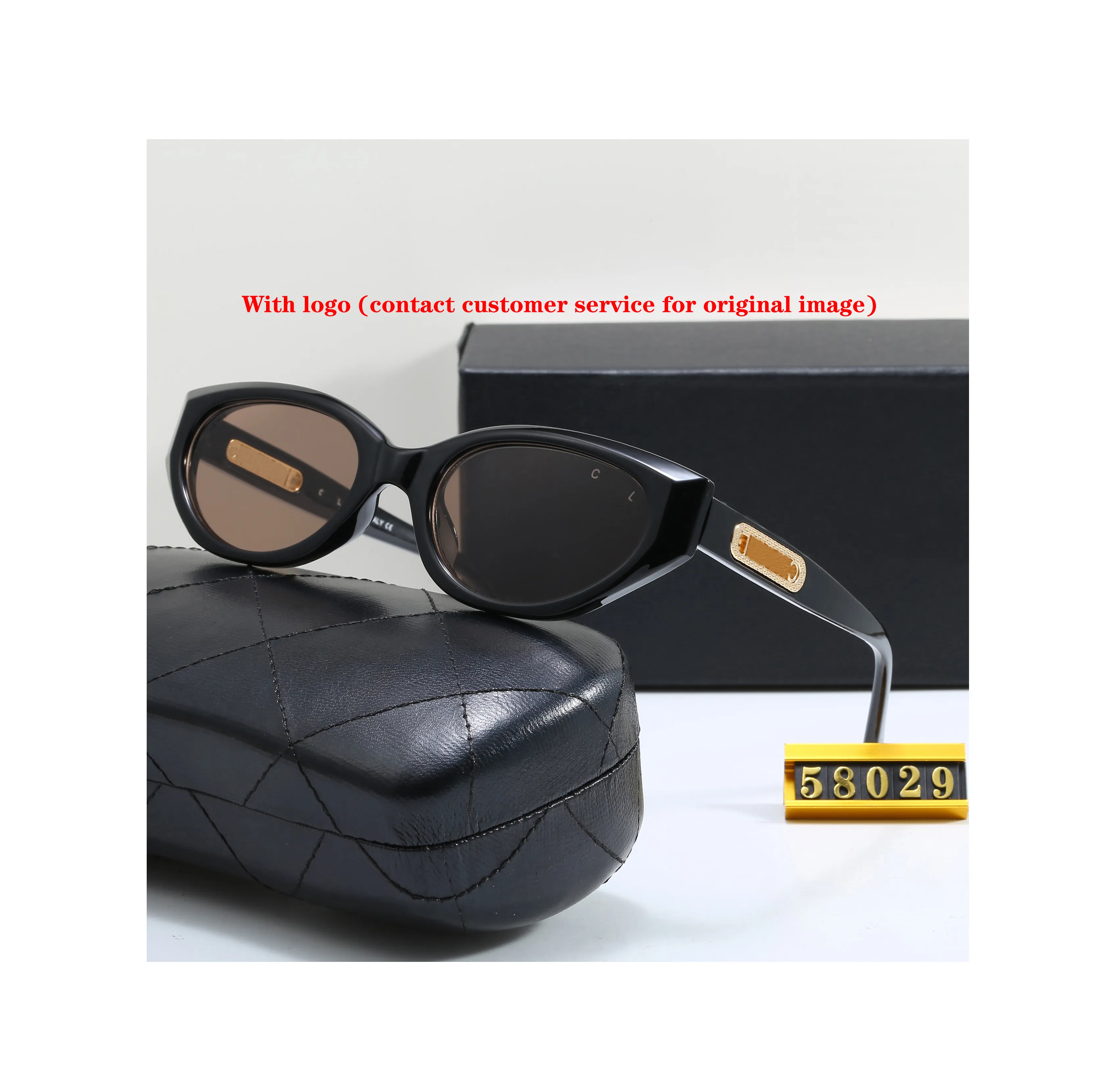 Polarized Cat Eye Sunglasses for Men and Women with Alloy  display picture 2