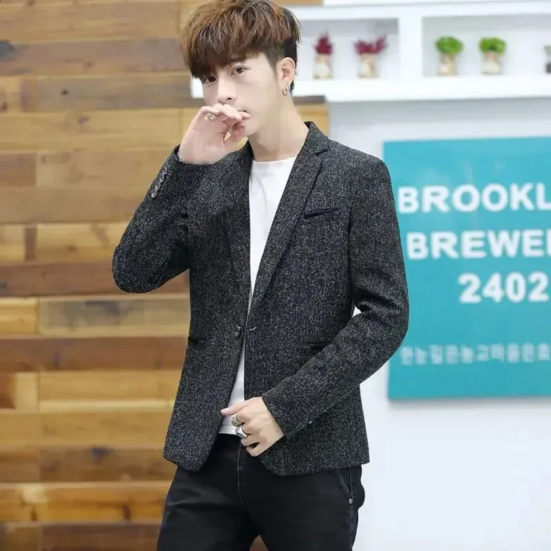 ALUDE SELECT】black gord tweed jacket 88adf92b92c0194dc494235e5996bf