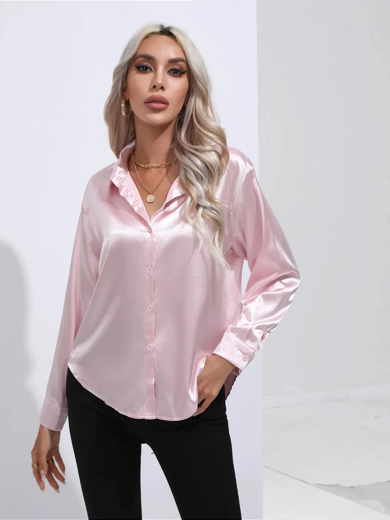 Chemisier manches longues, taille 38 - Vêtements