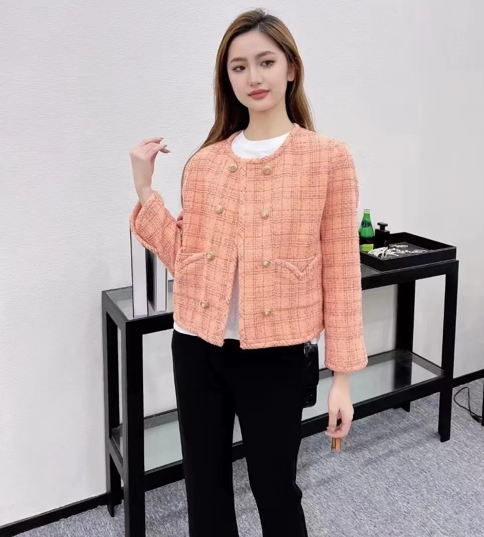 Chandal CC Chan Quality High Tweed Jacket 2024 New Designer Clothes Women Jacket Paris Runway Designer Jacket Women Womens Coat Jackets Womens Coats Designer Wo LQLA From Yyds dhgate 146.61 DHgate.Com