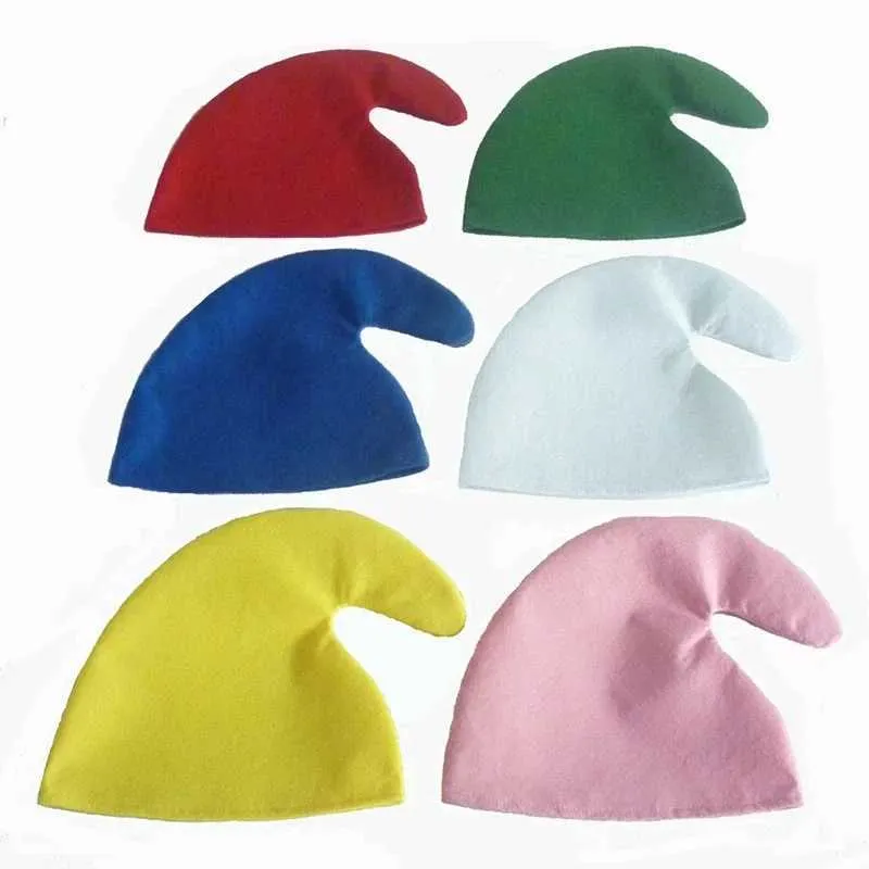 Colorful Christmas Elf Hat - Fun Festive Headwear for Adults & Kids ...
