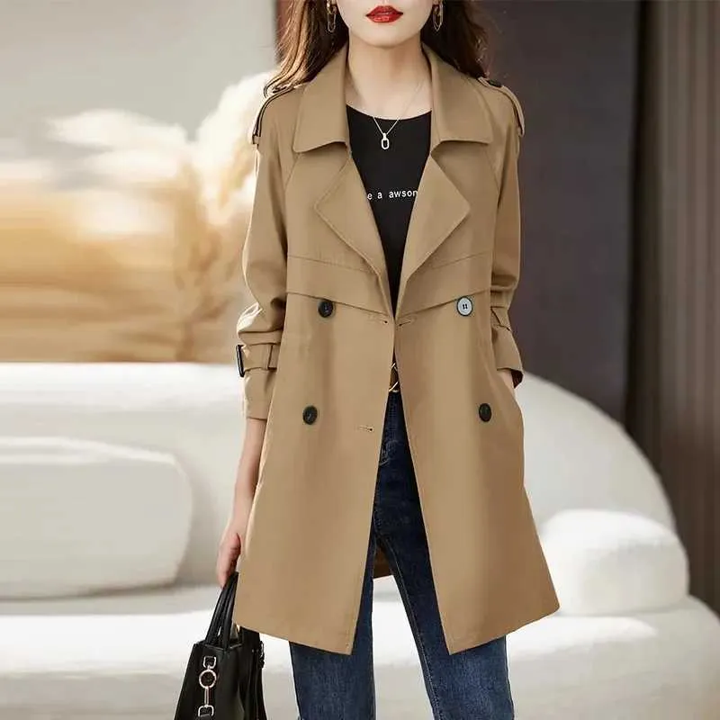 ジャケット・アウター DOUBLE LAPELED DOUBLE BREASTED COAT 23AW Double-breasted lapels coat - Women | MANGO USA