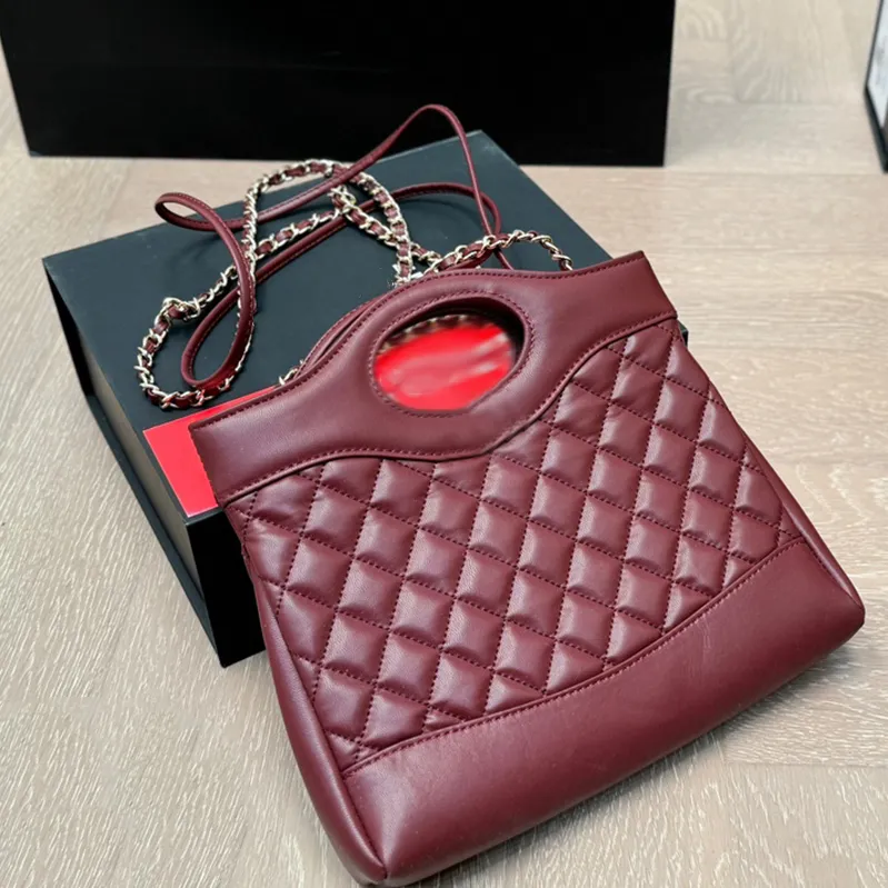 31 Bag Designer Womens Luxury Handbag Leather Double Color Diamond Check Gold Hardware Metal Buckle Matelasse Chain Crossbody Bags Travel Shopping Bags Wallet 24cm From 66 64 DHgate