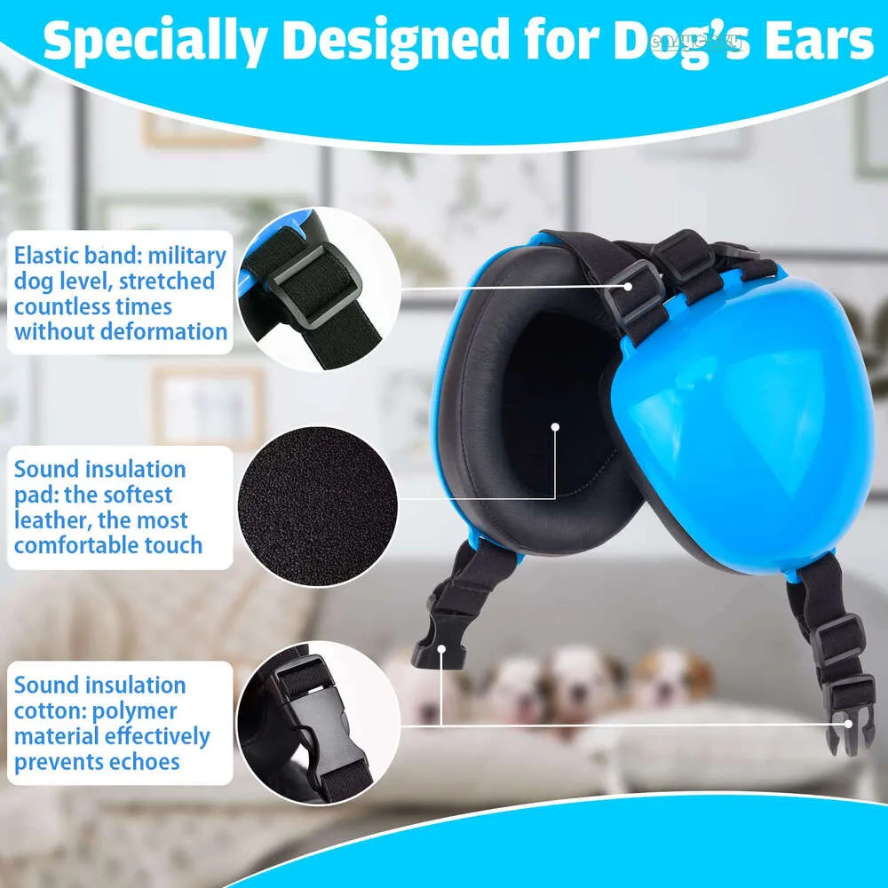 Dog Ear Muffs Noise Reduction Headphones 25dB NRR Hearing