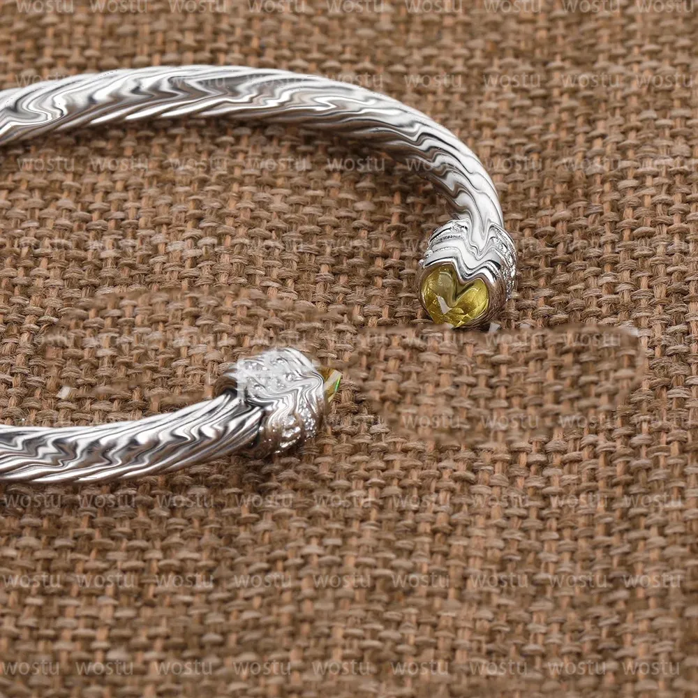 SILVER925 WIRE DESIGN BRACELET/シルバー/バングル SILVER925 NATIVE DESIGN WIDE BRACELET/シルバー/バングル