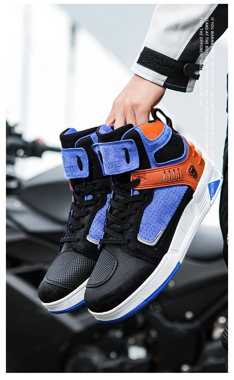 Autumn Winter Ddmysaturn New Genuine Leather Anti Slip Riding Shoes Wear Resistant And Casual Motorcycle C_desvips.com