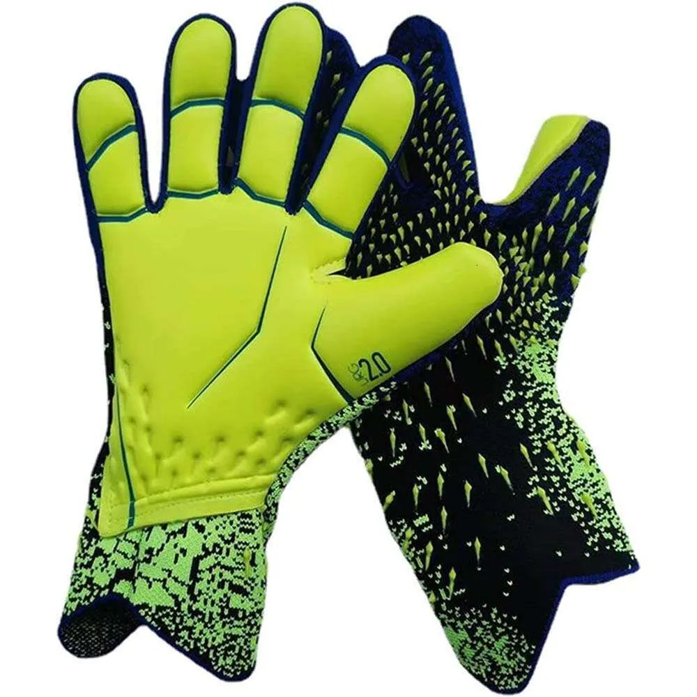 Goalkeeper Gloves Strong Grip For Soccer Goalie Goalkeeper Gloves With Size 6 7 8 9 10 Football Gloves For Kids Youth And Adult