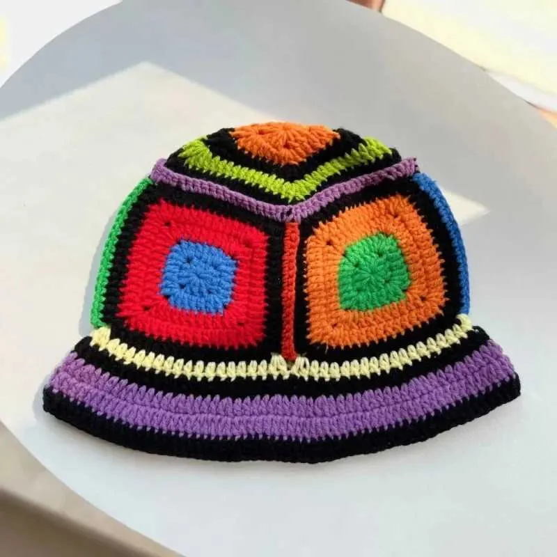 Save Big on Bulk Wide Brim Bucket Hat Womens Wide Brim Hats Bucket 2024 New  Womens Handmade Crochet Bucket Hat Y2k Fashionable Summer Beach Korean