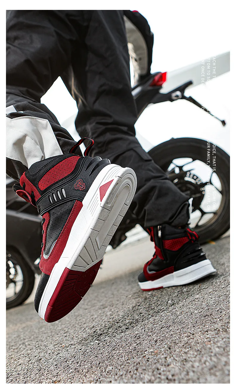 Autumn Winter Ddmysaturn New Genuine Leather Anti Slip Riding Shoes Wear Resistant And Casual Motorcycle C_desvips.com