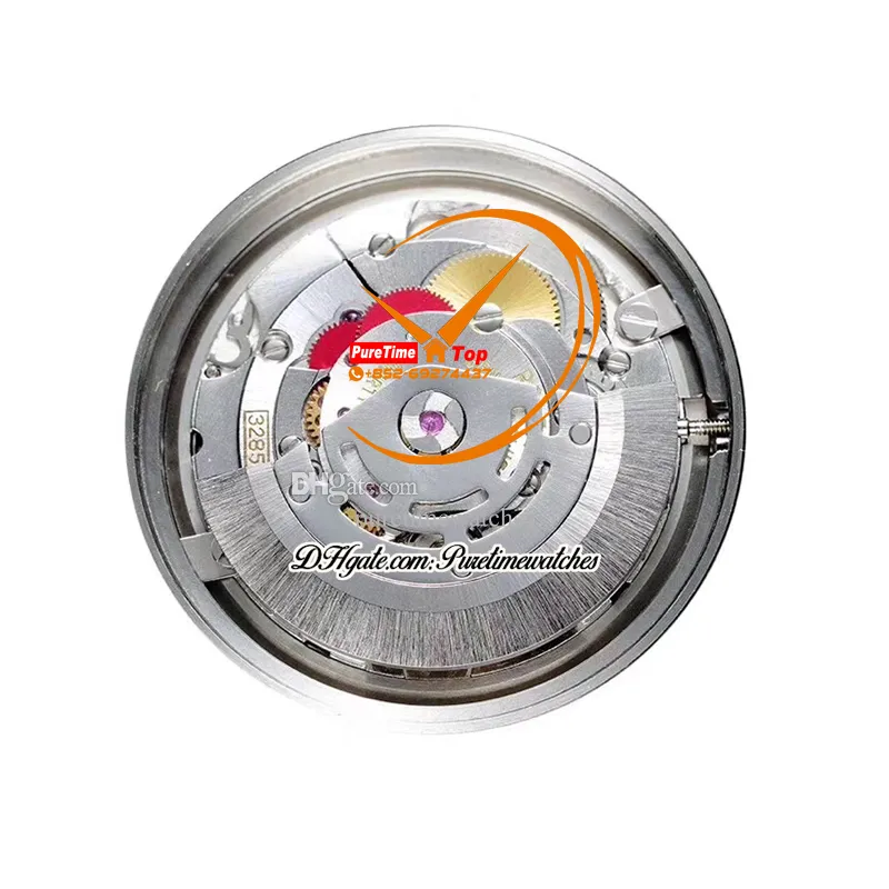 Pepsi GMT A3285 Automatic Mens Watch V9F 40 Red Blue Red Ceramics Bezel Meteorites Dial 904L Steel Bracelet Same Serial Warranty Card CHS