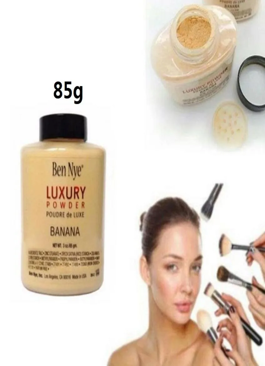Ben Nye Banana Powder 3 Oz Bottle For Long Lasting, Brightening Mini ...