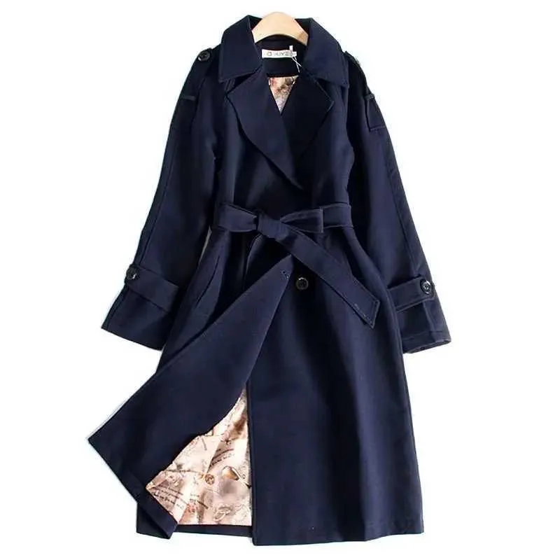 765 Womens Long Trench Coat Ultra Thin Double Layer Windproof 765 Womens Long Trench Coat Ultra Thin Double Layer Windproof