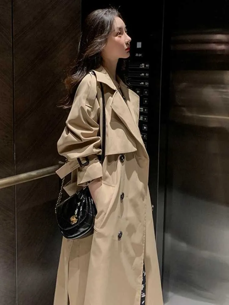 DHgate.com:Premium Winter Womens Trench Coat with Fur Collar