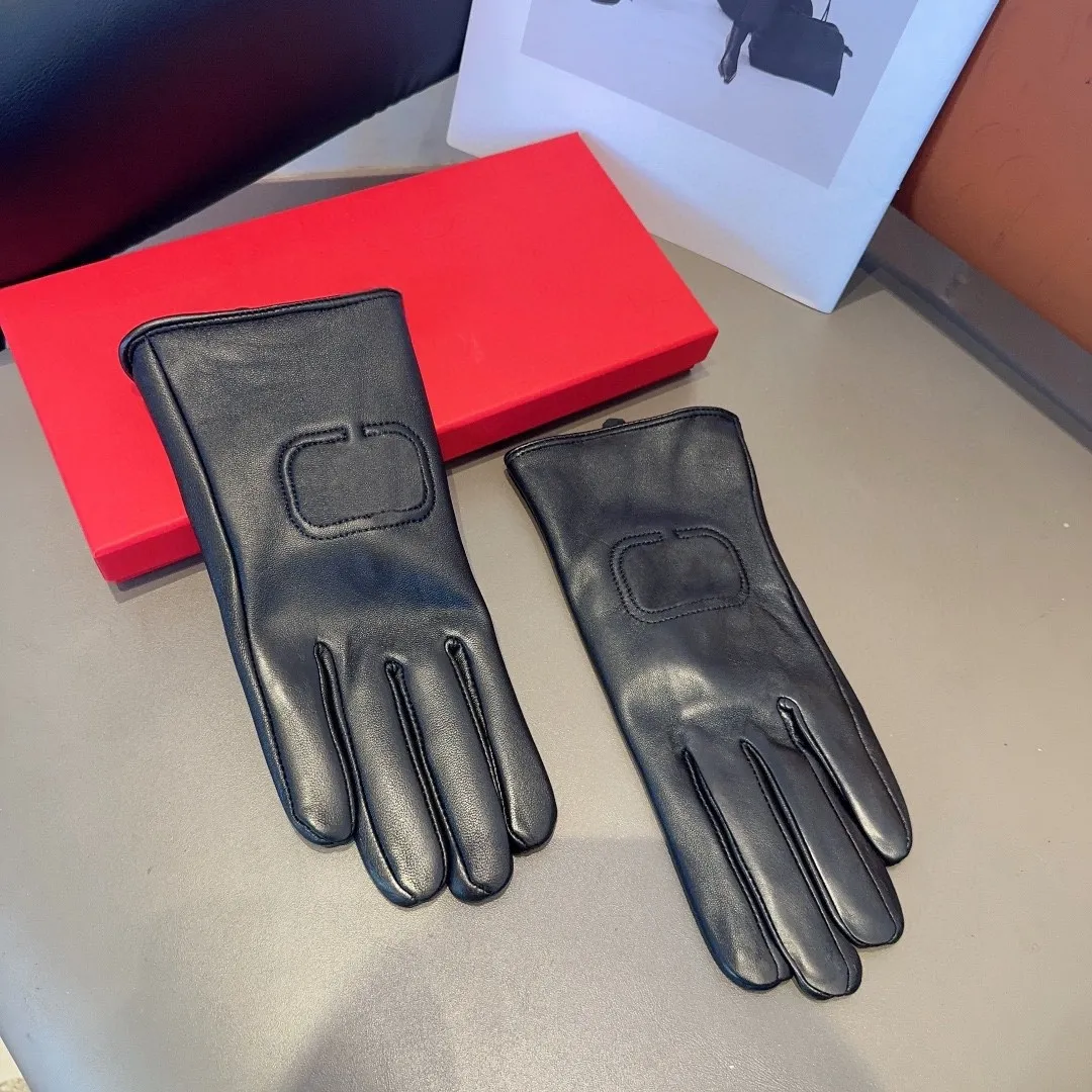 Guantes De Piel De Oveja Auténtica Para Hombre - Forro De Cachemira, Pantalla Táctil Completa, Antideslizantes - Ideales Para Conducir O Invierno