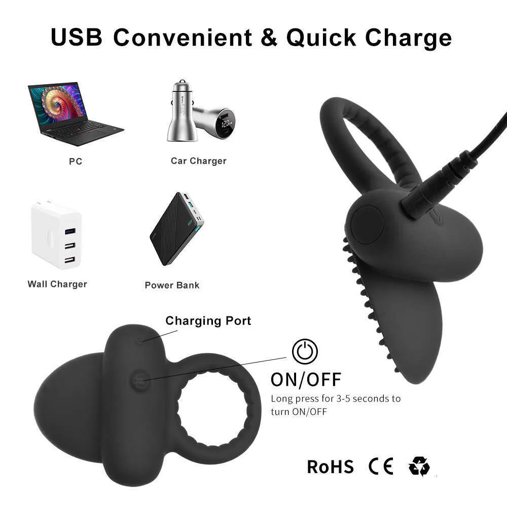 USB Rechargeable Vibrating Cock Ring with Precision Adjustment for Enhanced  Performance from Dhgate Cockrings