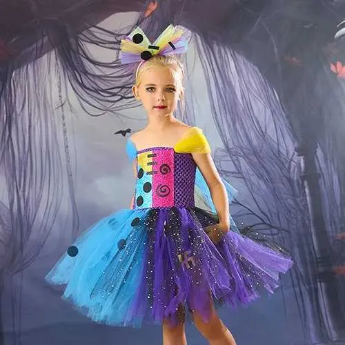 nightmare before christmas tutu dress Disney Nightmare Before Christmas Jack Skellington Sally Tulle Dress Toddler to Big Kid