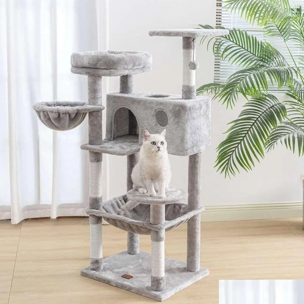 Karolpar Large Indoor Tree With Hammock Stand Kmart Scratching Post And Multiple Perches Cozy Condo For Cats Drop Delivery Available DHXG3 From Jtdhshop 31.91 In Bulk DHgate.Com