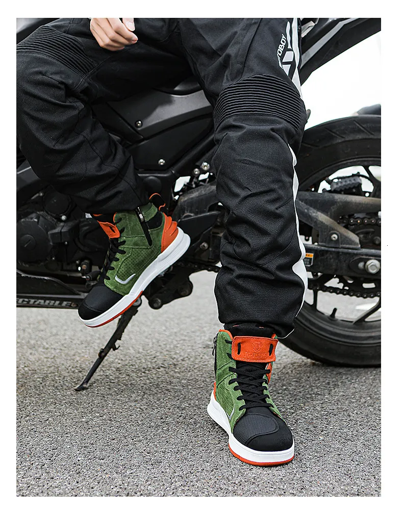 Autumn Winter Ddmysaturn New Genuine Leather Anti Slip Riding Shoes Wear Resistant And Casual Motorcycle C_desvips.com