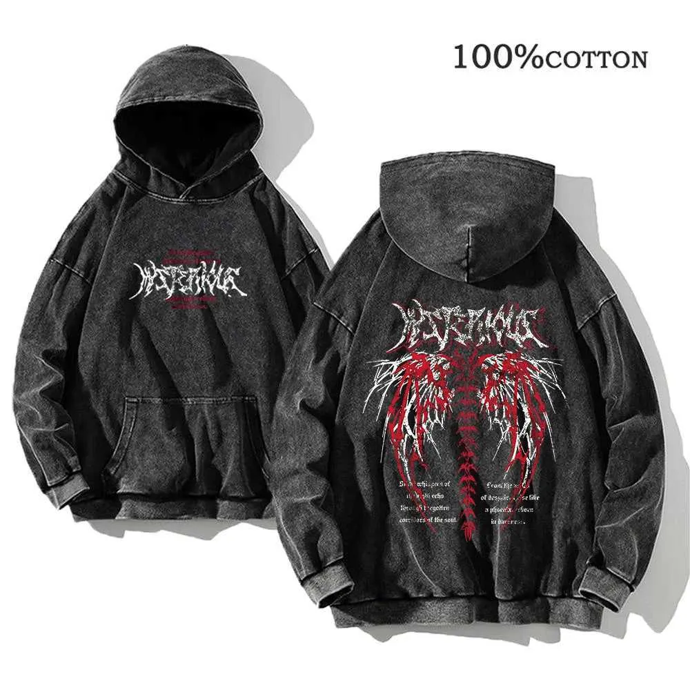 Mens Y2k Zip Up Hoodie Long Sleeve Pullover Sweatshirt Soft