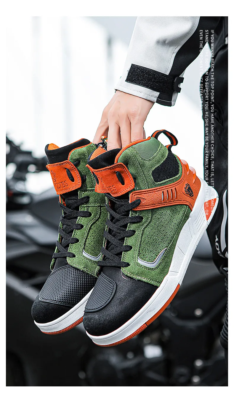 Autumn Winter Ddmysaturn New Genuine Leather Anti Slip Riding Shoes Wear Resistant And Casual Motorcycle C_desvips.com