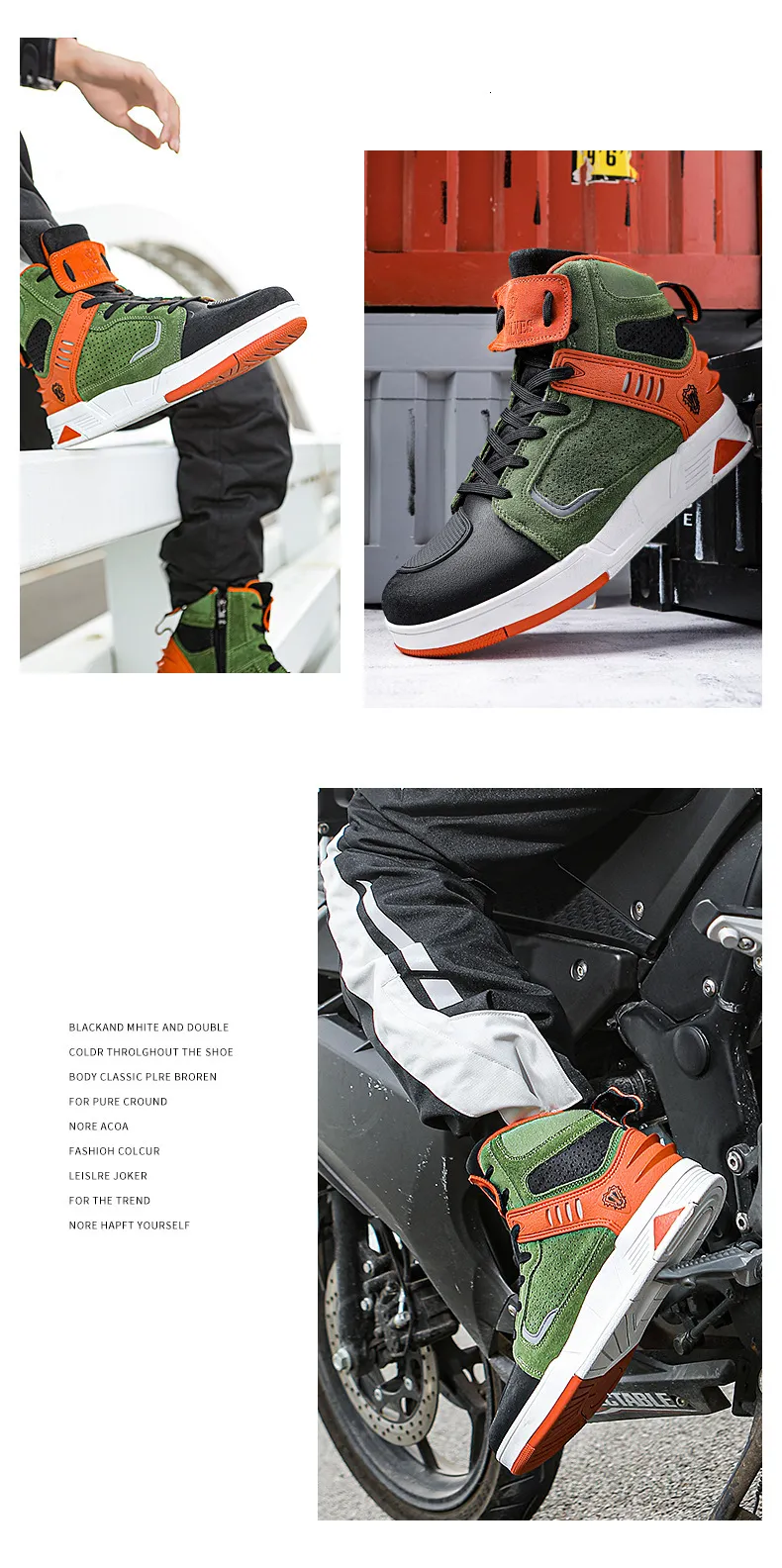 Autumn Winter Ddmysaturn New Genuine Leather Anti Slip Riding Shoes Wear Resistant And Casual Motorcycle C_desvips.com