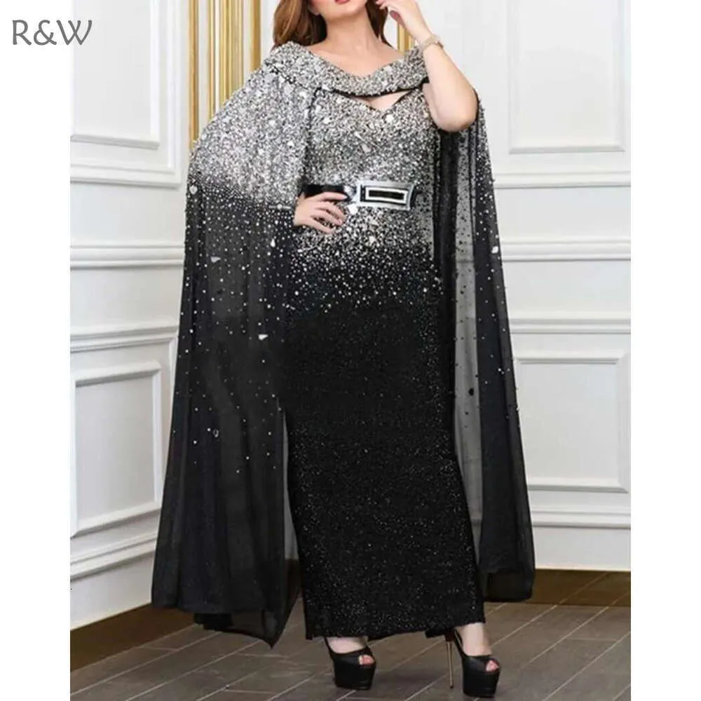 strapless open back dress Black Abaya Kaftan Henna Party Dress with Long Bell Sleeve