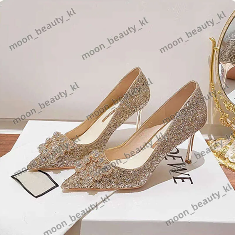 Elegant Wedding Heels: Sparkling Crystal Bridal Shoes for Women Champagne  Burgundy Options, Shop Now!