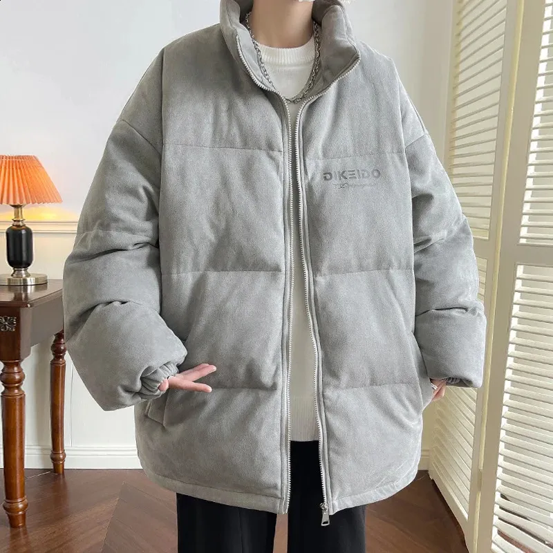 LAPPSTER Y2k Chamois Puffer Jacket In Black Harajuku Winter