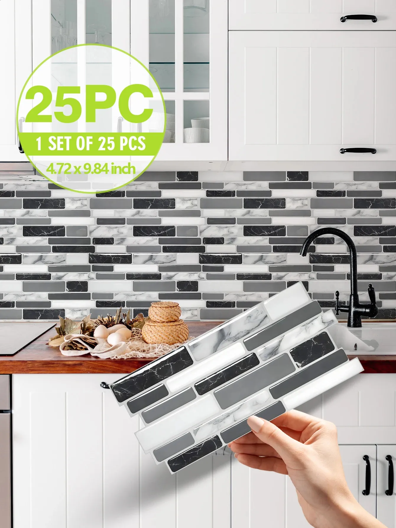 Floor Tile Stickers Waterproof: Black And... From Reliefstore, $13.51 ...
