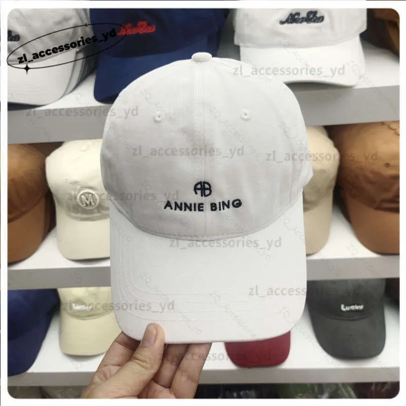 Designer Baseball Cap with Embroidery - Anine Bing Style Ball Hats