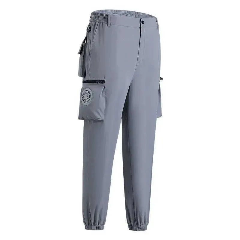 High Temperature USB Fan Cooling Camouflage Pants For Men High Temperature USB Fan Cooling Camouflage Pants For Men