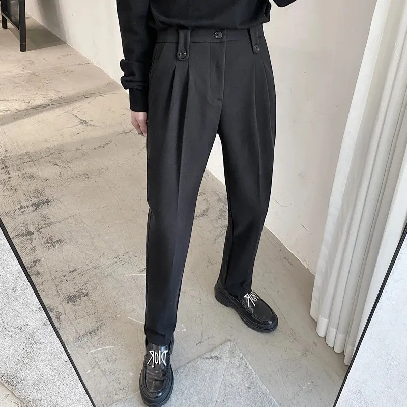 navy blue dress for baby girl Men's Winter Wool Dress Pants main image 1