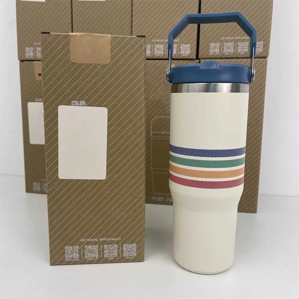 Double Wall Stainless Steel Travel Mug with Handle & Straw - 30oz Vacuum Insulated  Coffee Cup 2 Pack from Dhgate Mugs - price 22.63