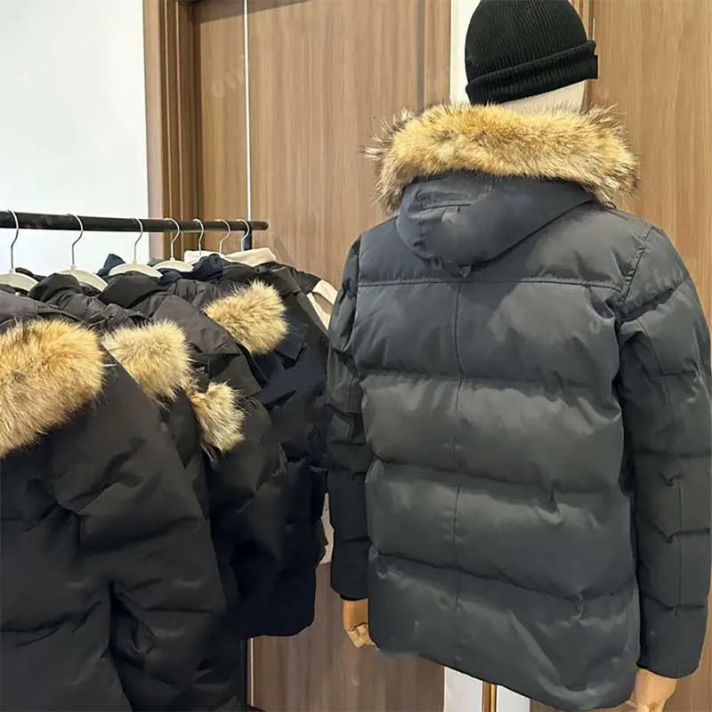 Luxury Down Jacket with Fur Hood Winter Warmth Style for Women