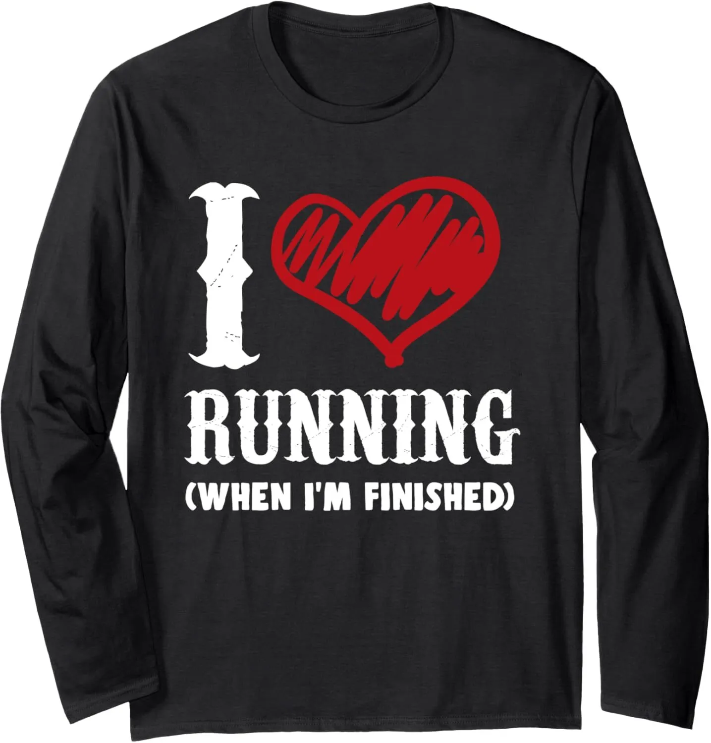 Men's Funny Running Love Like Jesus Sweatshirt - Long Sleeve T-Shirt for Goal Gift, Streetwear Casual Top, image size:1435x1500