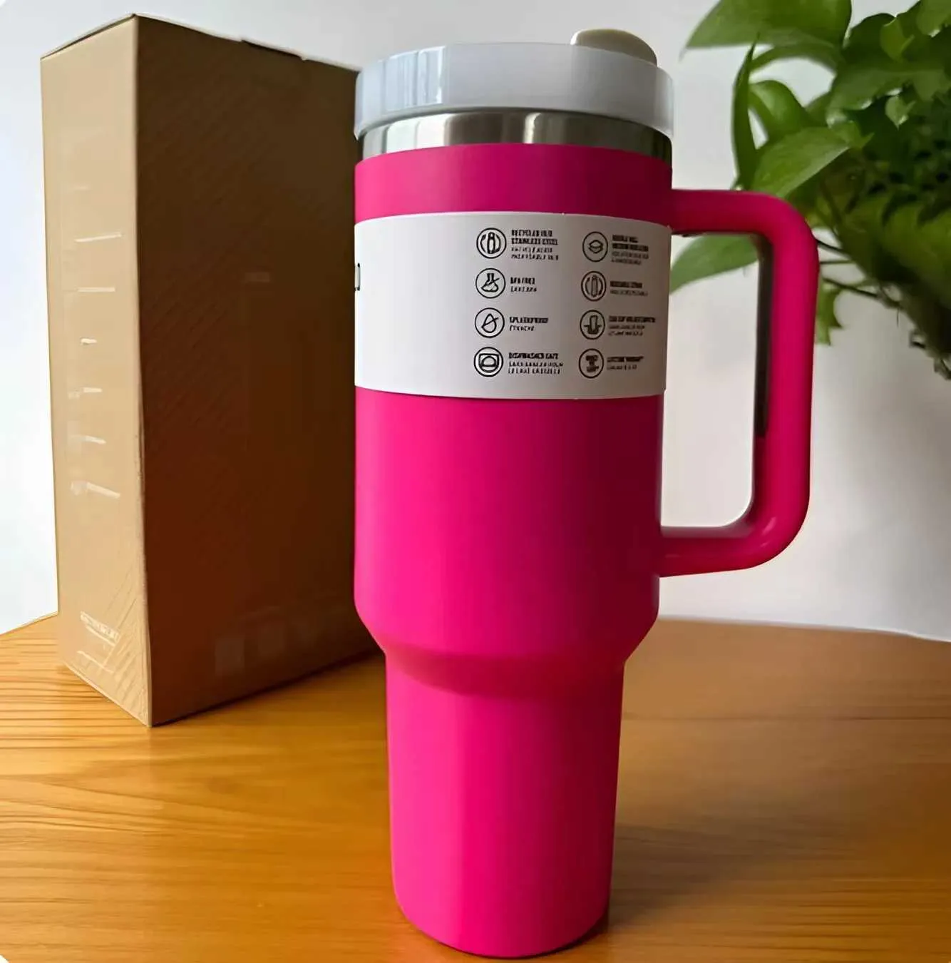 Double Walled Insulated Stainless Steel Travel Mug with Lid