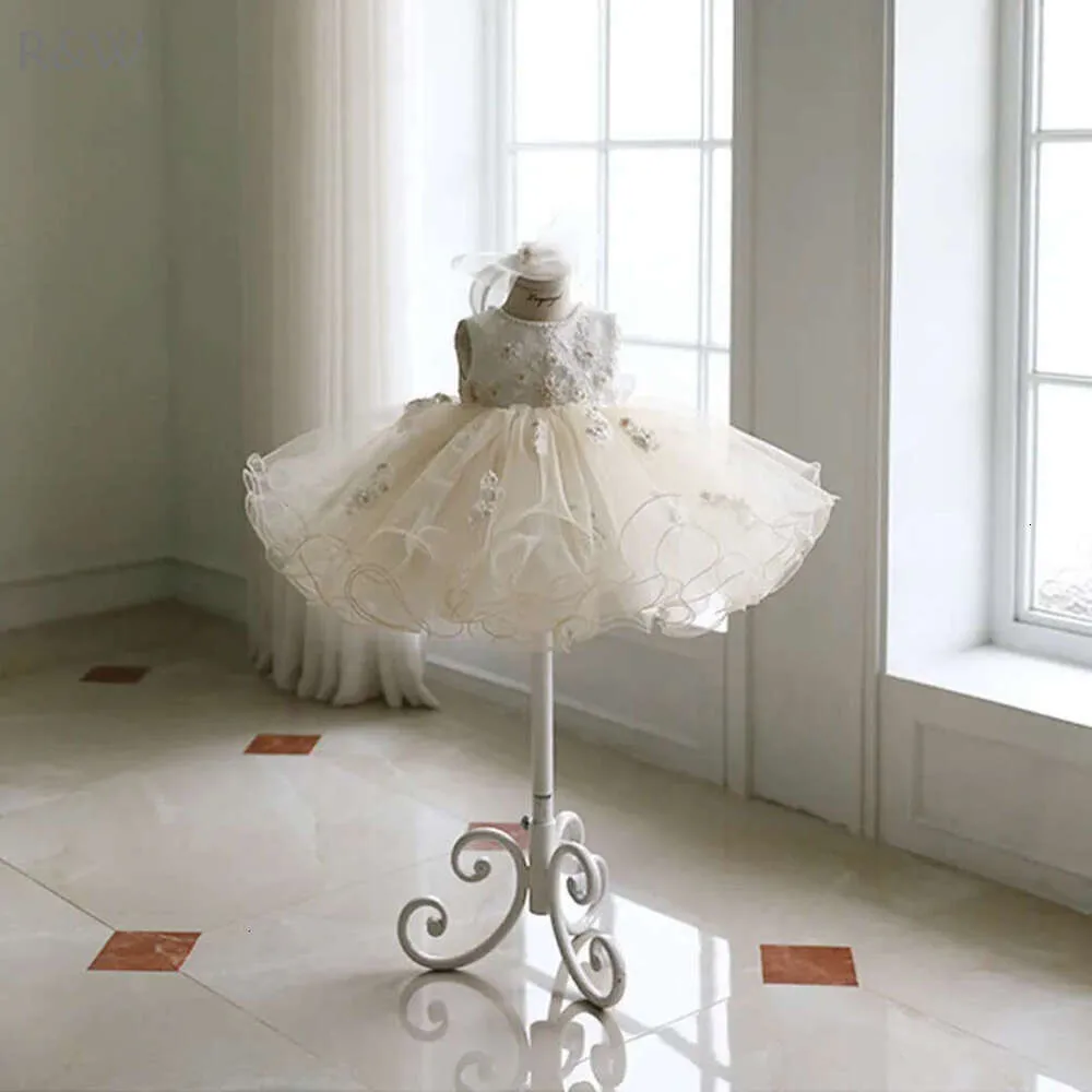 cream and blue lace dress Madeline Lace Dress (ivory) 12-14Y main image 1