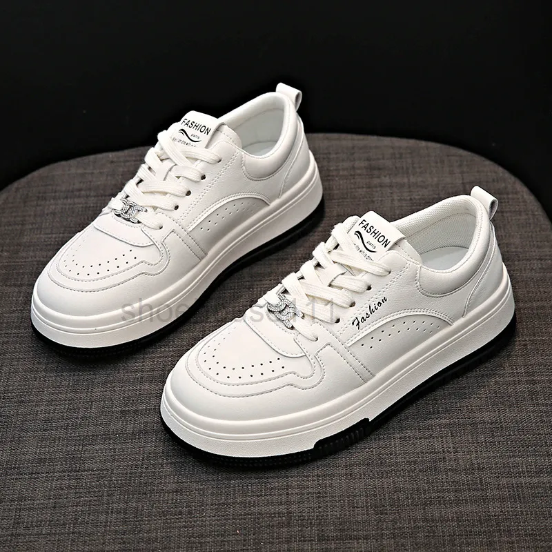 Womens Casual Shoes with Thick Sole, Soft Insole, Triple Silver